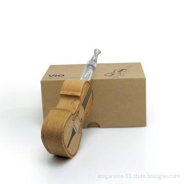 new art design products wood e cig mod violin style e cig VIO vapor